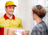 DHL liefert Ihr PC-System wieder zu Ihnen nach Hause
